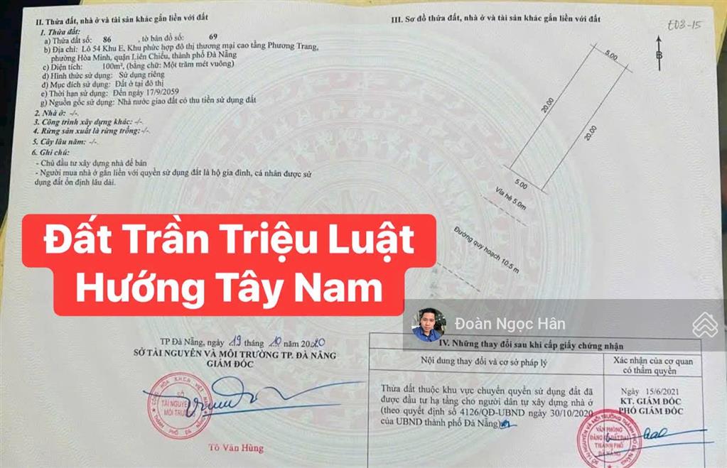 Bđs vị trí đẹp đường lớn trung tâm chỉ 7 tỷ 780 triệu