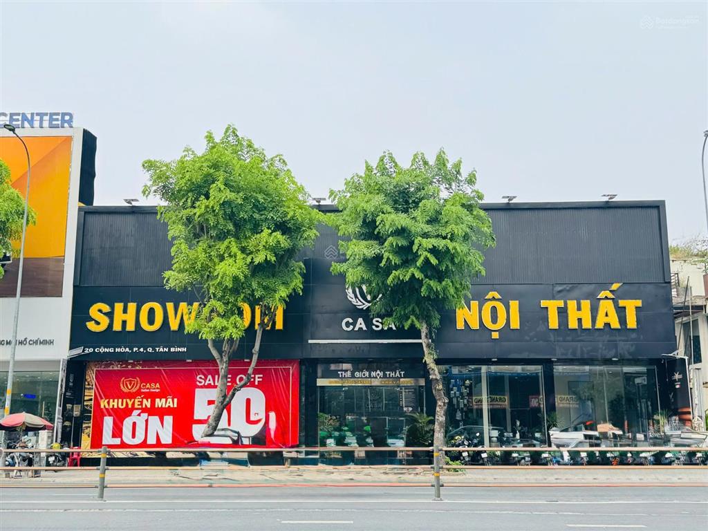 Cho thuê nhà mặt tiền 25m đường cộng hòa quận tân bình