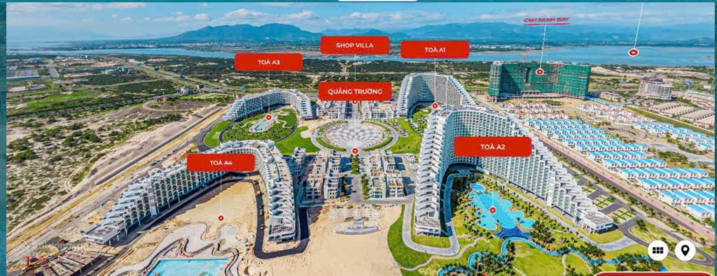 Bán lib tầng 04 view biển, gần thang và bếp giá 880tr bao giấy tờ, chìa khóa trao tay