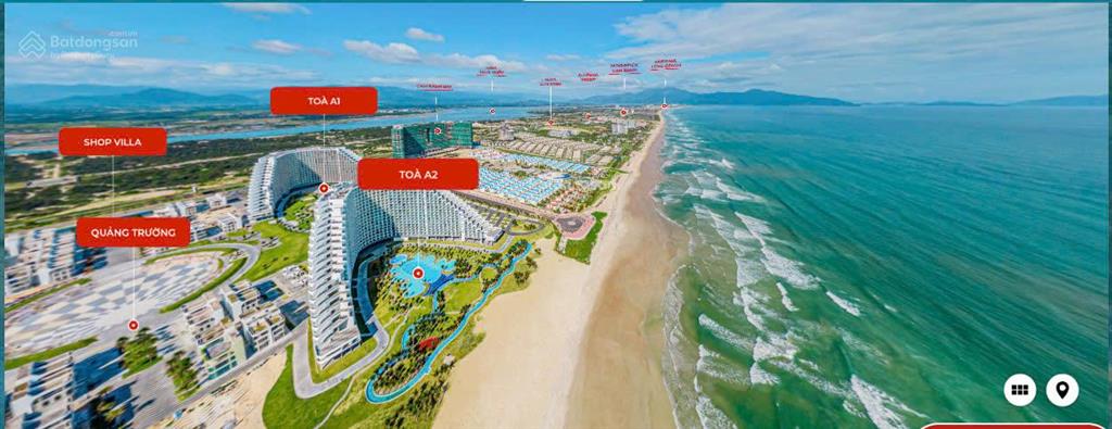 Tòa sea  sea tầng 7 view trực diện biển, hồ bơi giá 1,38 tỷ bao phí, gần thang, bếp