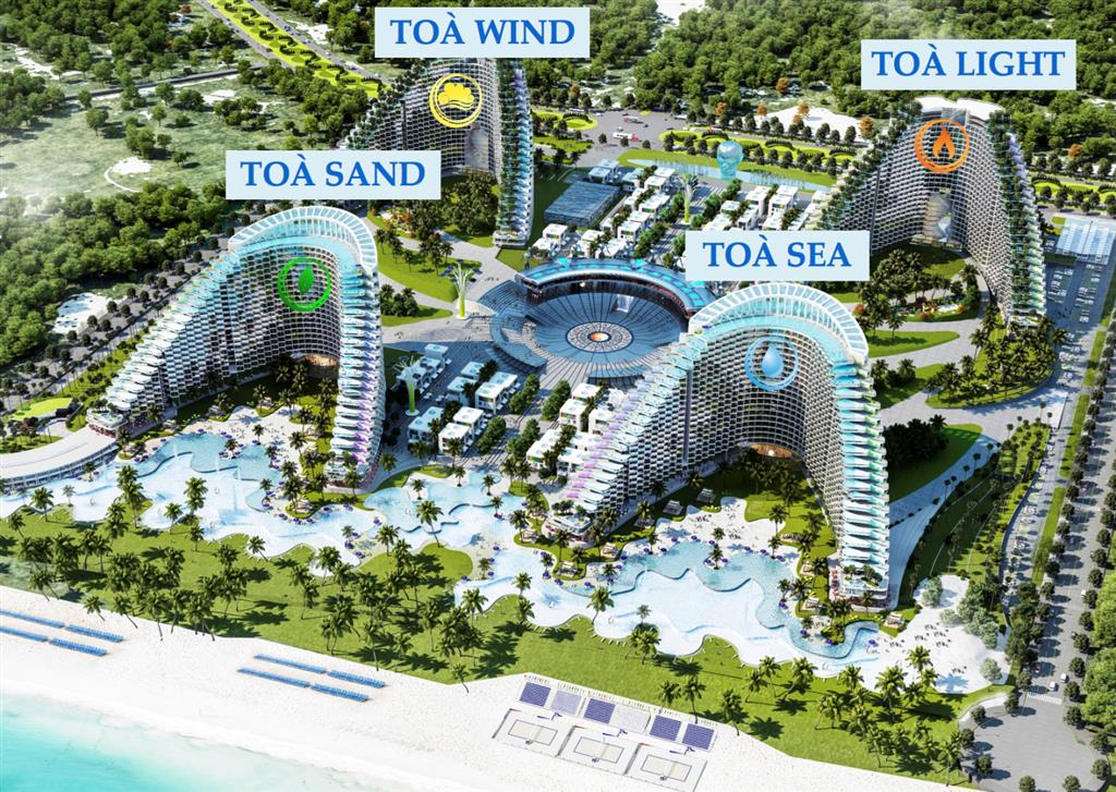 Tòa sea  sea tầng 7 view trực diện biển, hồ bơi giá 1,38 tỷ bao phí, gần thang, bếp