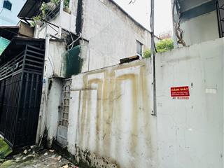 Đất trống tiện xây mới ngay chợ bà chiểu, 58m2 sổ nở hậu, chỉ 6.399 tỷ tl