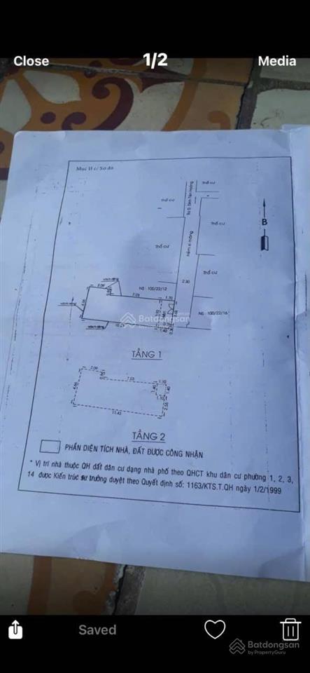 Bán nhà riêng dt 48m2.đường lê văn duyệt.phường gia định. giá 5,8 tỷ