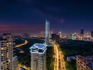 Penthouse lớn nhất thủ thiêm 497m² 2 tầng view sala, quận 1 & landmark