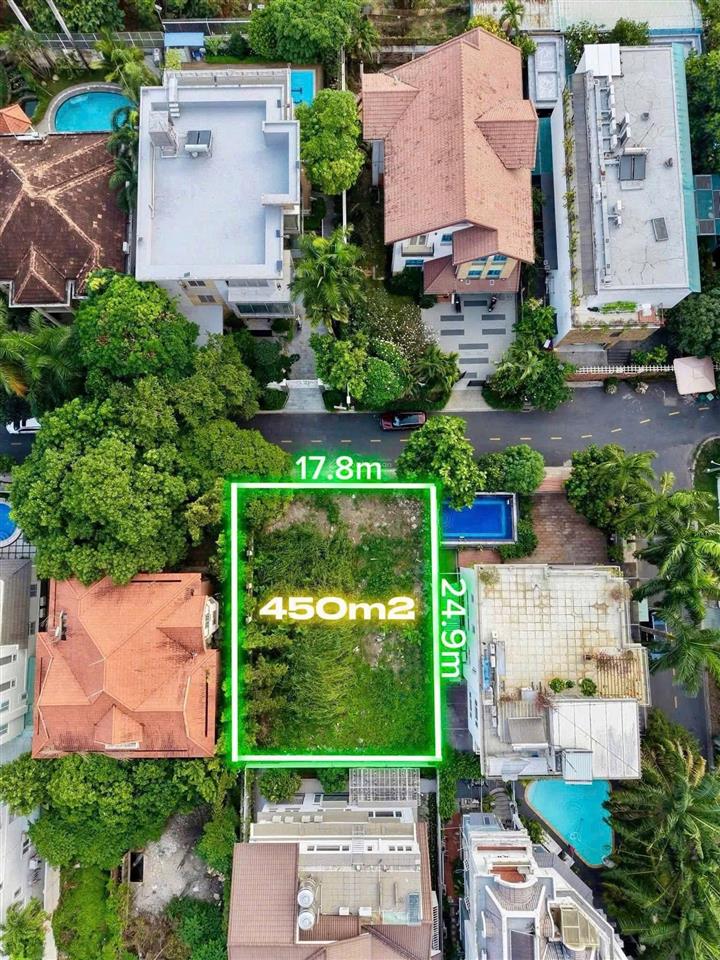 Chủ khó thở giảm 80 tỷ về 60 tỷ  lô đất ngang 17m, đường nguyễn văn hưởng giá hời thảo điền