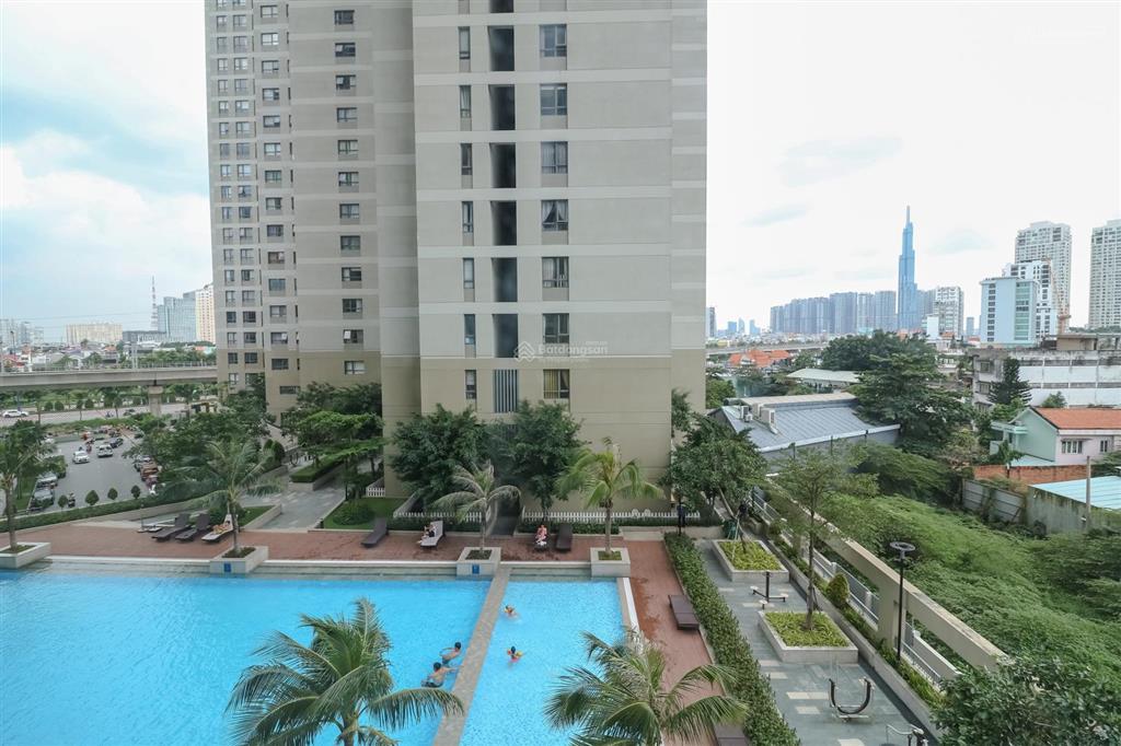 Bán masteri thảo điền với 2 phòng ngủ. nội thất đầy đủ  view hồ bơi. người nước ngoài mua được