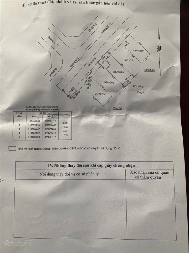 Bán biệt mt đường số 5 kdc ấp5 pp giáp bến xe q8, 7x19.5m, trệt 4 lầu