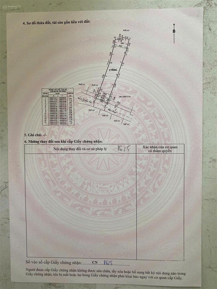 Chính chủ 1244/1/16 lê đức thọ, gò vấp (gần kênh tham lương)