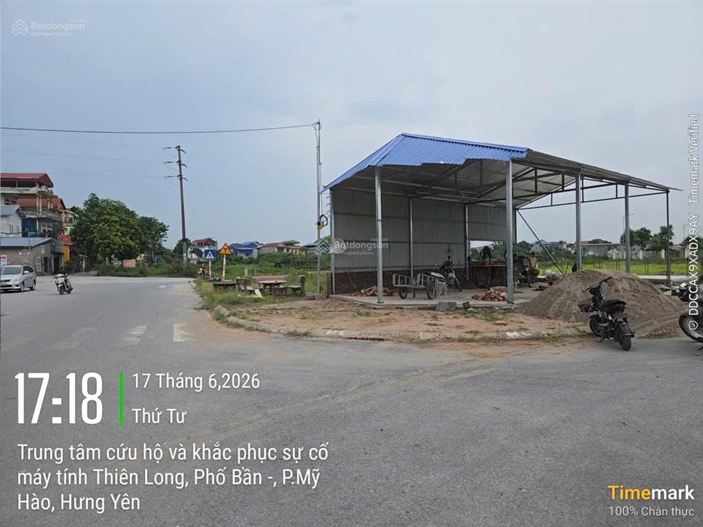 Bán lô đất siêu víp tại giãn dân phú đa, phường mỹ hào, hưng yên.