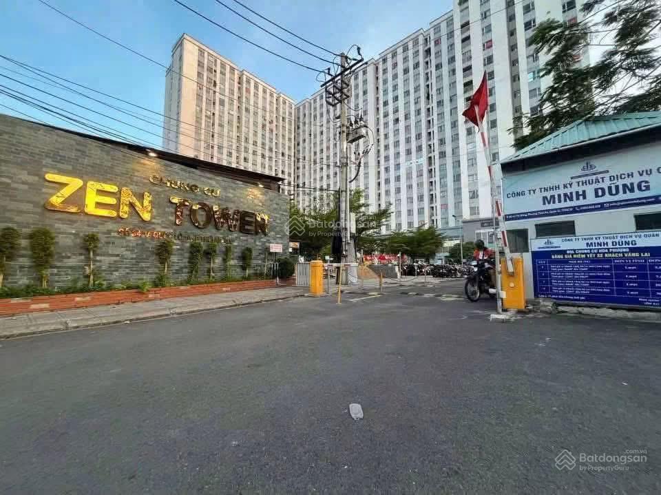Cho thuê cc zen tower, 6 triệu vnd, 65m2, 2pn, 2wc, phường thới an, q12, tp.hcm