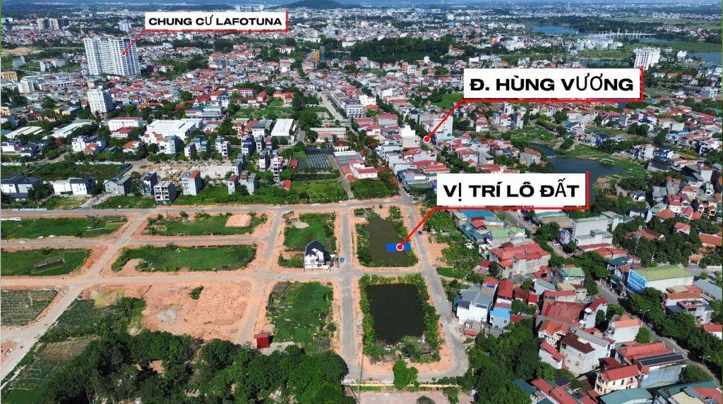 BÁN GẤP LÔ ĐẤT ĐẸP KHU DV TÍCH SƠN- VĨNH YÊN DT105m2 MT6m SẴN SỔ SANG TÊN GIÁ CHỈ 3,55 TỶ 0988296228