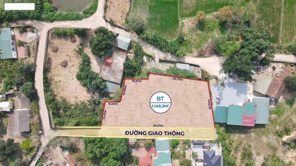 BÁN GẤP LÔ ĐẤT NGHỈ DƯỠNG SIÊU ĐẸP 1.149,3m2 TẠI TAM ĐẢO, mặt tiền 55m GIÁ CHỈ HƠN 3TR/M 0988296228