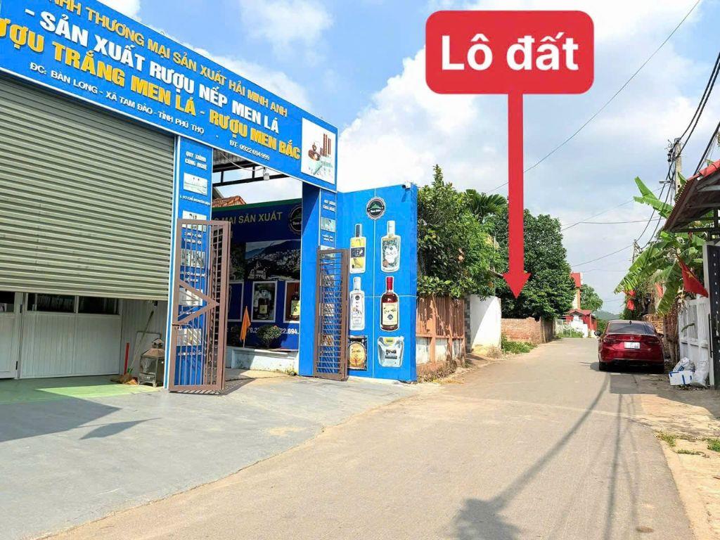 BÁN GẤP LÔ ĐẤT TRỤC CHÍNH KINH DOANH ĐỈNH- MINH QUANG- TAM ĐẢO DT107m MT5,7m GIÁ 890 triệu 0988296228