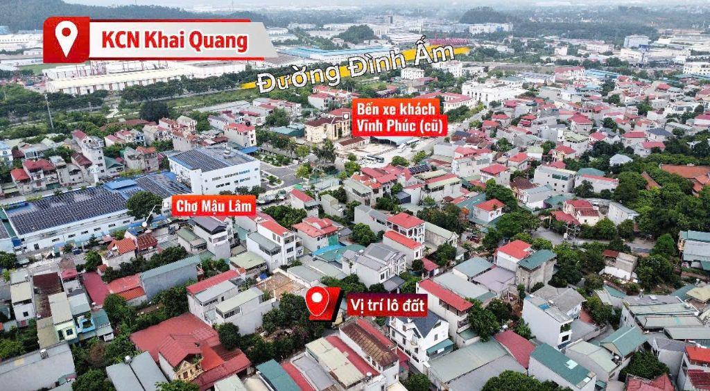 Bán nhà riêng sẵn 4 phòng cho thuê ổn định ngay khu công nghiệp Khai Quang, Vĩnh Yên 96,5m2 2,95 tỷ 0988296228