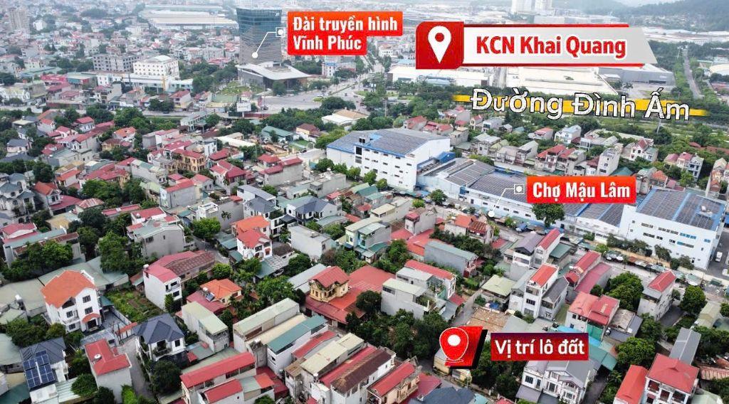 Bán nhà riêng sẵn 4 phòng cho thuê ổn định ngay khu công nghiệp Khai Quang, Vĩnh Yên 96,5m2 2,95 tỷ 0988296228