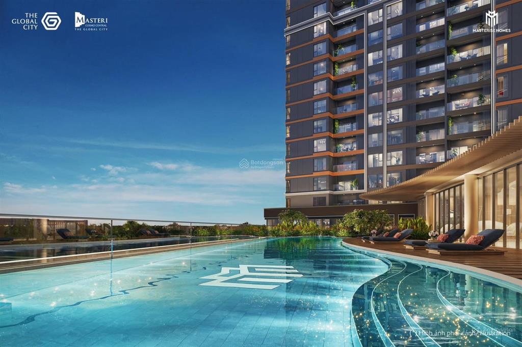 Bán căn hộ 2pn view nhạc nước nổi bật dự án masteri cosmo central chỉ 9,1 tỷ