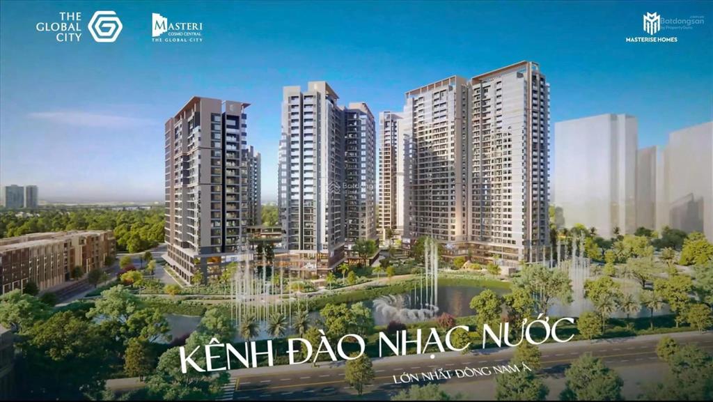 Bán căn hộ 2pn view nhạc nước nổi bật dự án masteri cosmo central chỉ 9,1 tỷ