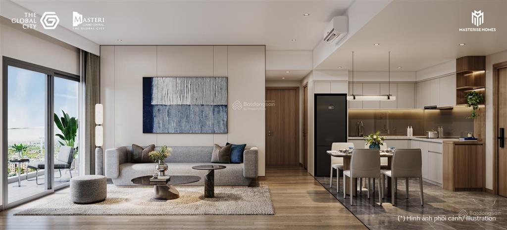 Bán căn hộ 2pn view nhạc nước tốt nhất dự án masteri cosmo central chỉ 9,1 tỷ.