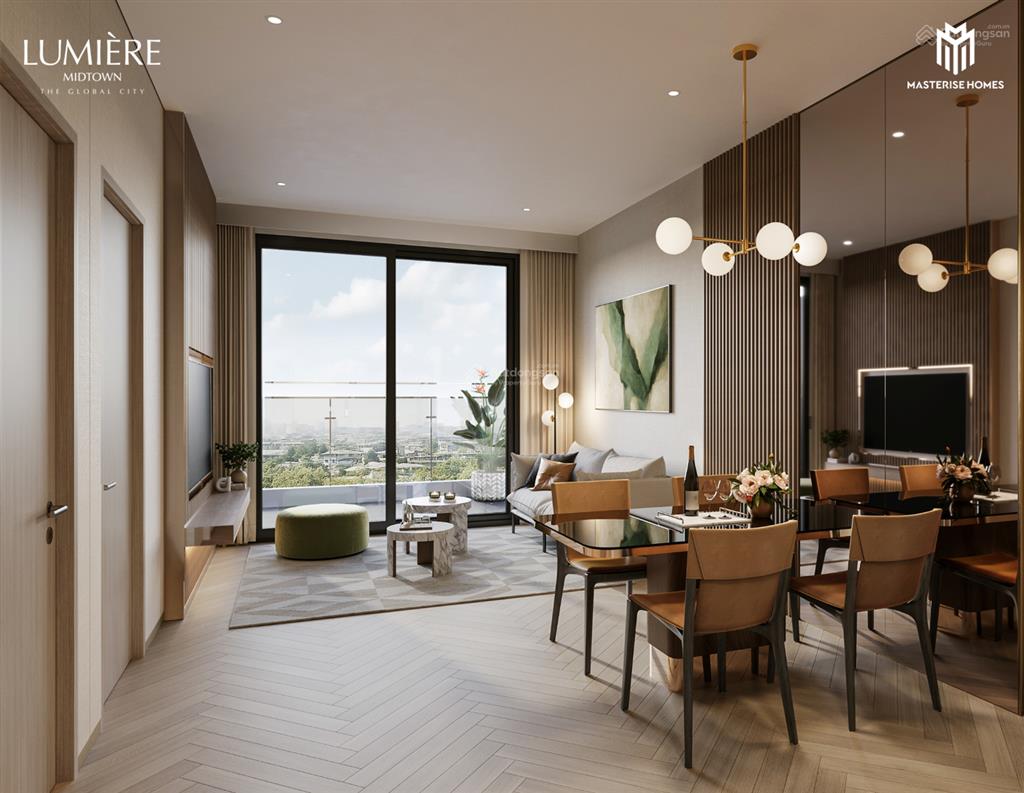 Bán 1 căn hiếm có lumière midtown 2pn giá đầu tư 9,4 tỷ all in, view kênh đào và bến du thuyền