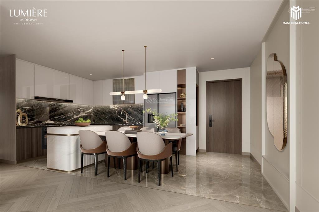 Bán 1 căn hiếm có lumière midtown 2pn giá đầu tư 9,4 tỷ all in, view kênh đào và bến du thuyền