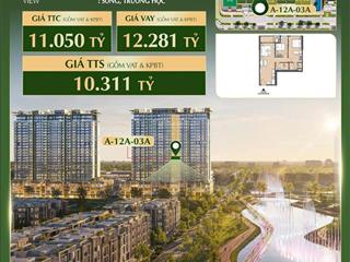 Tin thật giá thật độc quyền bán 2pn view kênh đào nhạc nước tòa lmt  diện tích 76.3m2