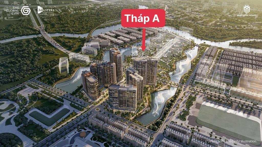 Mở bán tháp a masteri cosmo central  vị trí đẹp nhất dự án global city  metro dưới chân nhà