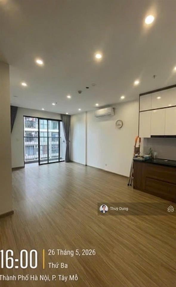 Cho thuê căn 2pn 2wc đồ cơ bản giá 9.5 triệu tòa canopy vinhomes smart city,  0334 122 ***