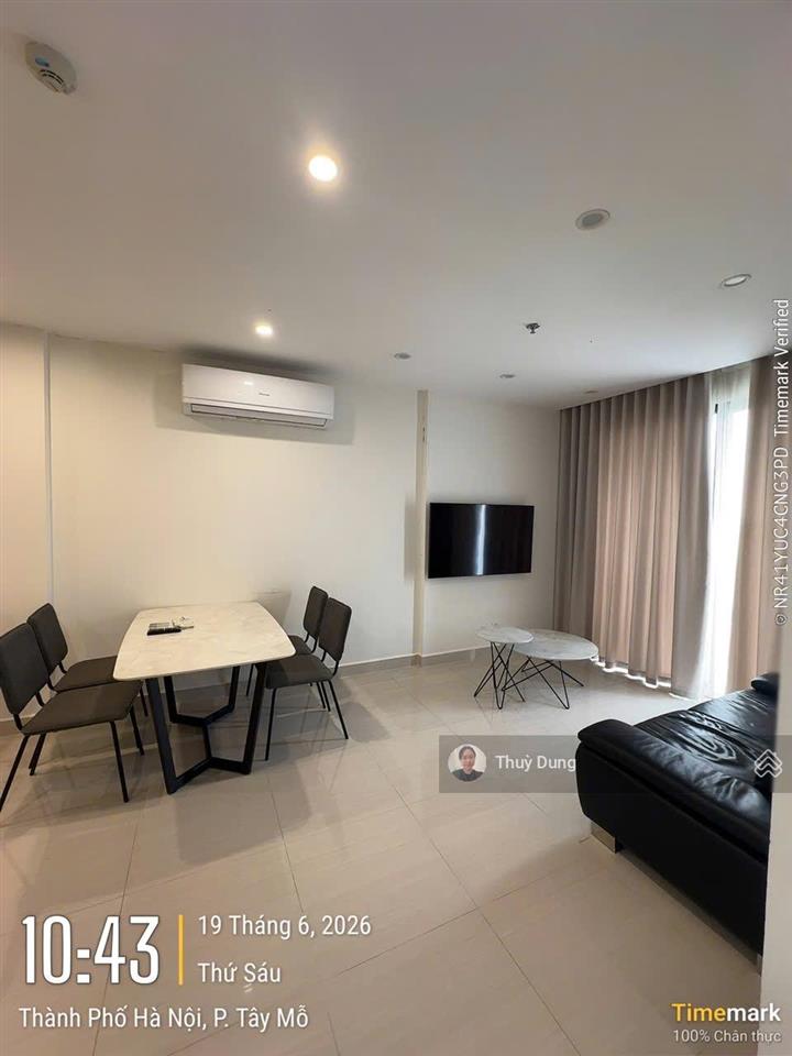 Em cho thuê căn 2pn1wc full đồ đẹp giá 9,5 triệu vào luôn tại vinhomes smart city,  0334 122 ***