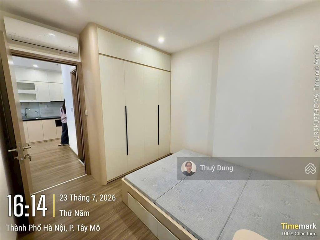 Nhà đang trống cần cho thuê căn 2 phòng ngủ 2 vệ sinh đủ đồ giá 11 triệu tại smart city 0334 122 ***