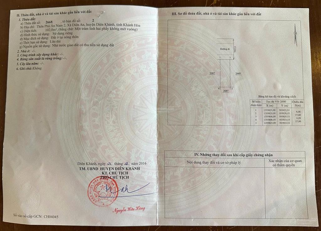 3 tỷ hơn sở hữu đất khu đô thị, đường 13m, tiềm năng tăng giá mạnh