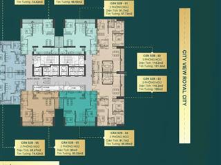 Bán ch grand sunlake, 9,9 tỷ, 114,3m2, 3pn, 2wc, ở trần phú, p. văn quán, q. hà đông
