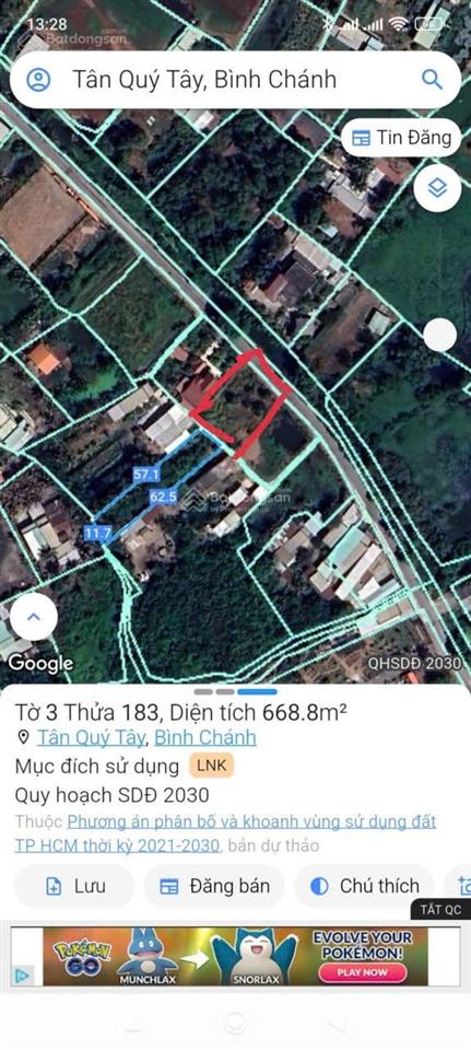 Bán nhanh lô đất mặt tiền đường t11 bình chánh  tp. hcm. giá chỉ 9tr/m2 shr