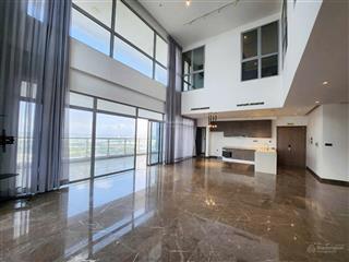 Cho thuê siêu căn hộ penthouse 494m2, thiết kế thông tầng hiếm, view sông không chắn