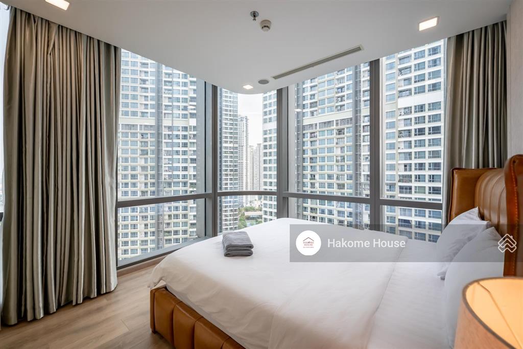 Cho thuê căn hộ 3pn landmark 81 view sông, decor sang trọng, giá tốt chỉ 58 triệu/tháng