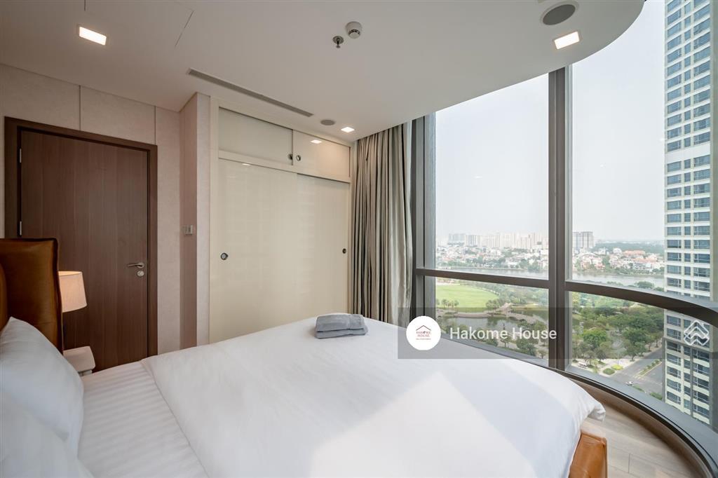 Cho thuê căn hộ 3pn landmark 81 view sông, decor sang trọng, giá tốt chỉ 58 triệu/tháng