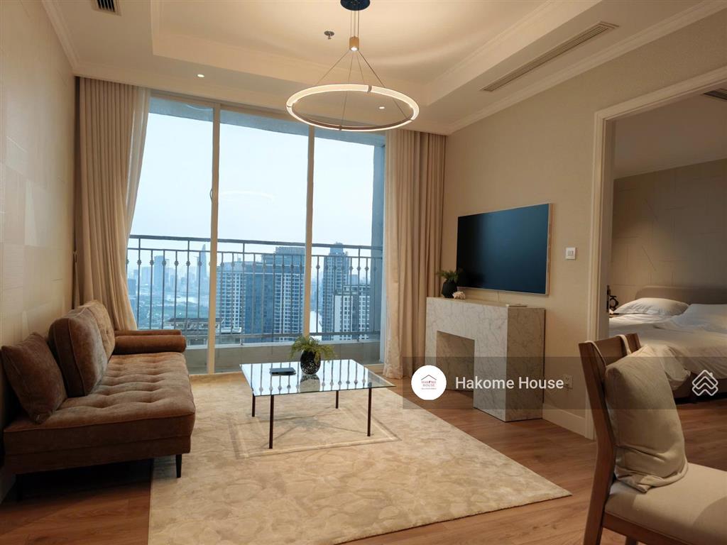 Cho thuê căn hộ 2pn 84m2 decor đẹp tại vinhomes central park, nhà mới 100%, view bitexco siêu đẹp