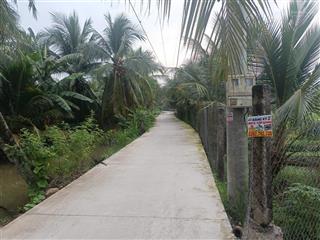 Cần tiền bán rẻ lô đất thổ cư mặt tiền đường thông ô tô phước thạnh, mỹ tho, tiền giang