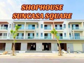 Bán shophouse đẹp tại sun casa square, 3,652 tỷ, 100m2, bình dương