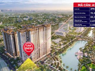 Căn 2pn giá rẻ nhất thị trường chỉ 2,442 tỷ, mua nhà nhận ngay xe vf5  0925 908 ***