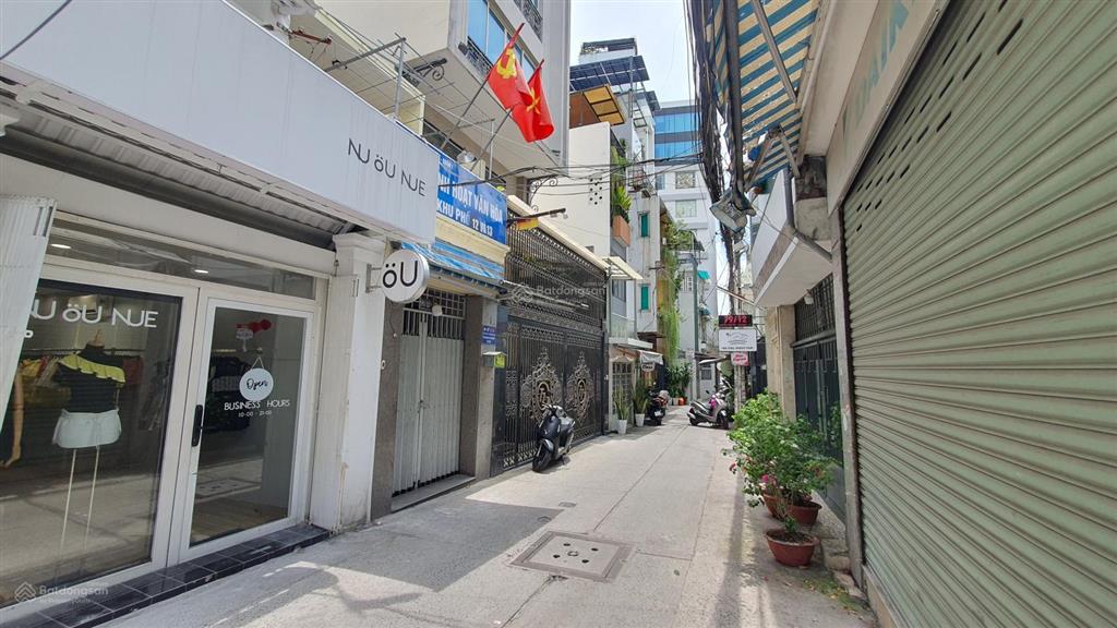 Nhà 5 tầng, dt 58.4 m2, 2 mặt thoáng, hẻm xe hơi thông, giá cực tốt