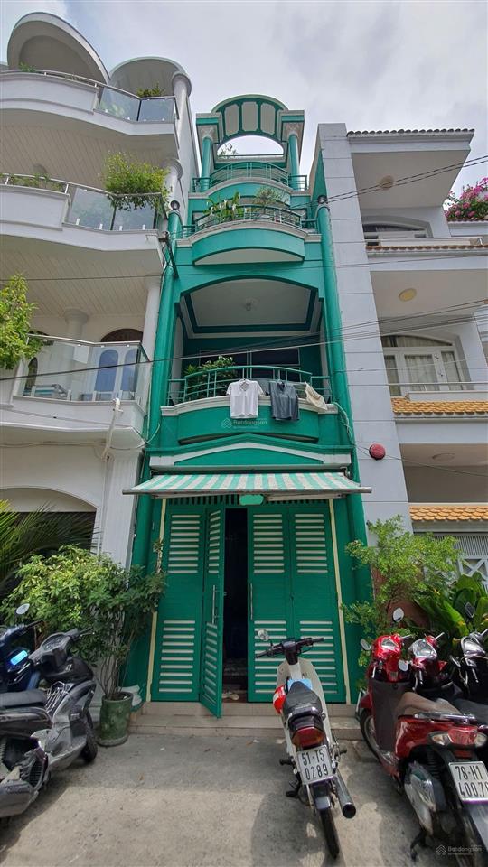 Nhà 5 tầng, dt 58.4 m2, 2 mặt thoáng, hẻm xe hơi thông, giá cực tốt