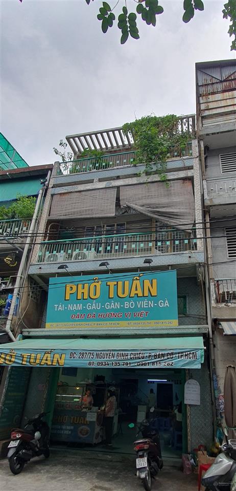 Nhà 4t, ngang bề thế 5.3 m, hẻm xe tải thông, kinh doanh cực đỉnh, giá tốt