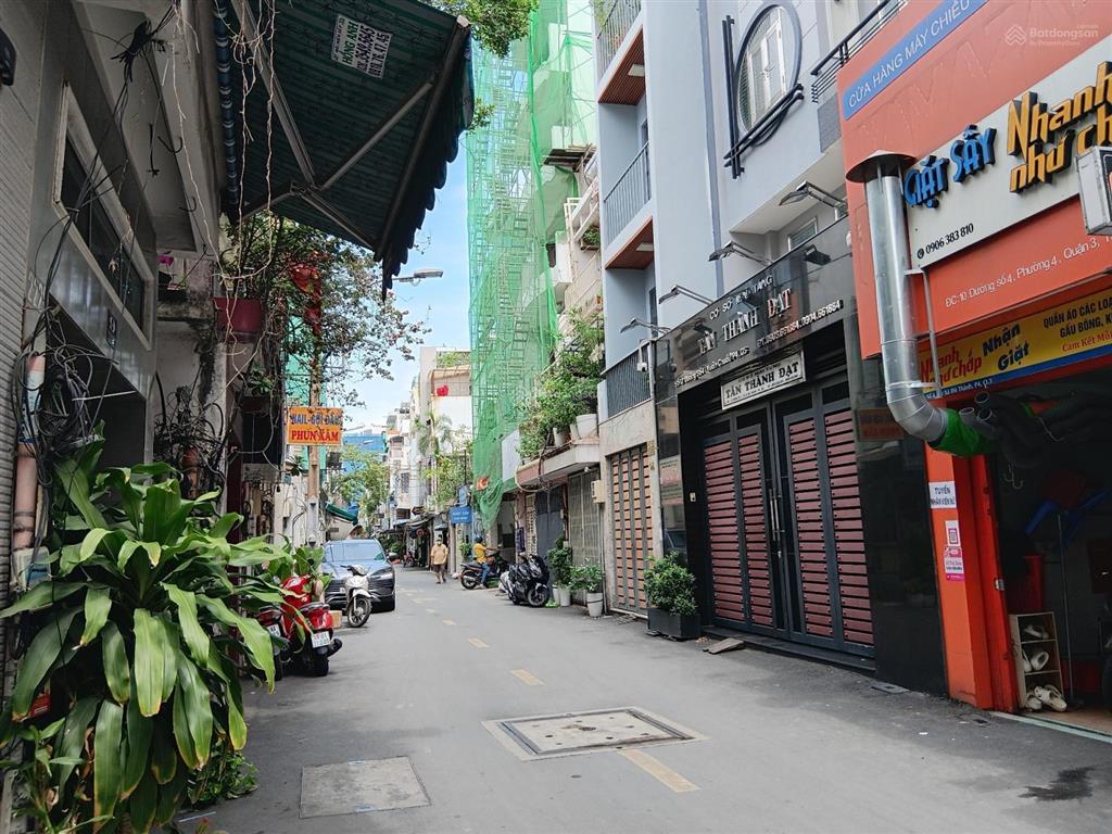 Nhà 4t, hẻm xe hơi thông, nguyễn đình chiểu, cư xá đô thành, q3, giá chỉ 9,18 tỷ