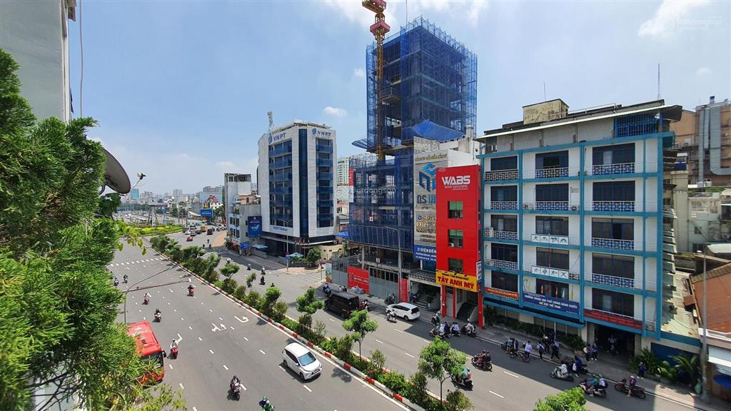 Nhà 5t, thang máy, mặt tiền điện biên phủ, 2 mặt thoáng, full nội thất, khai thác air bnb, giá tốt
