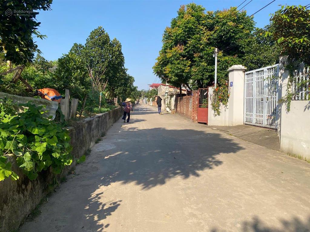 Bán đất xã sóc sơn, 4,7 tỷ, 107m2 ngõ thông 7m