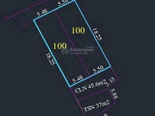 Bán đất tại xã phù lỗ, 42 triệu/m2, 100 m2, mặt tiền 5.5m, ngõ thông 4m