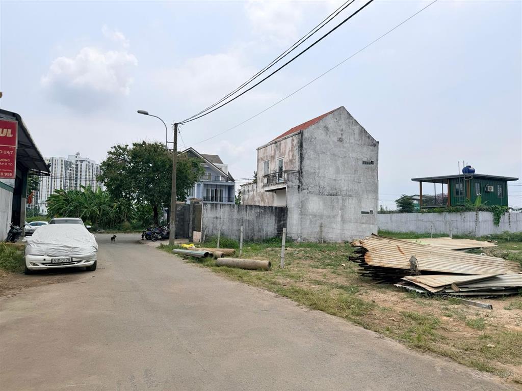 Hạ giảm giá. bán lô góc 2 mặt tiền đường d12 khu dự án kiến á liên phường p. phước long quận 9