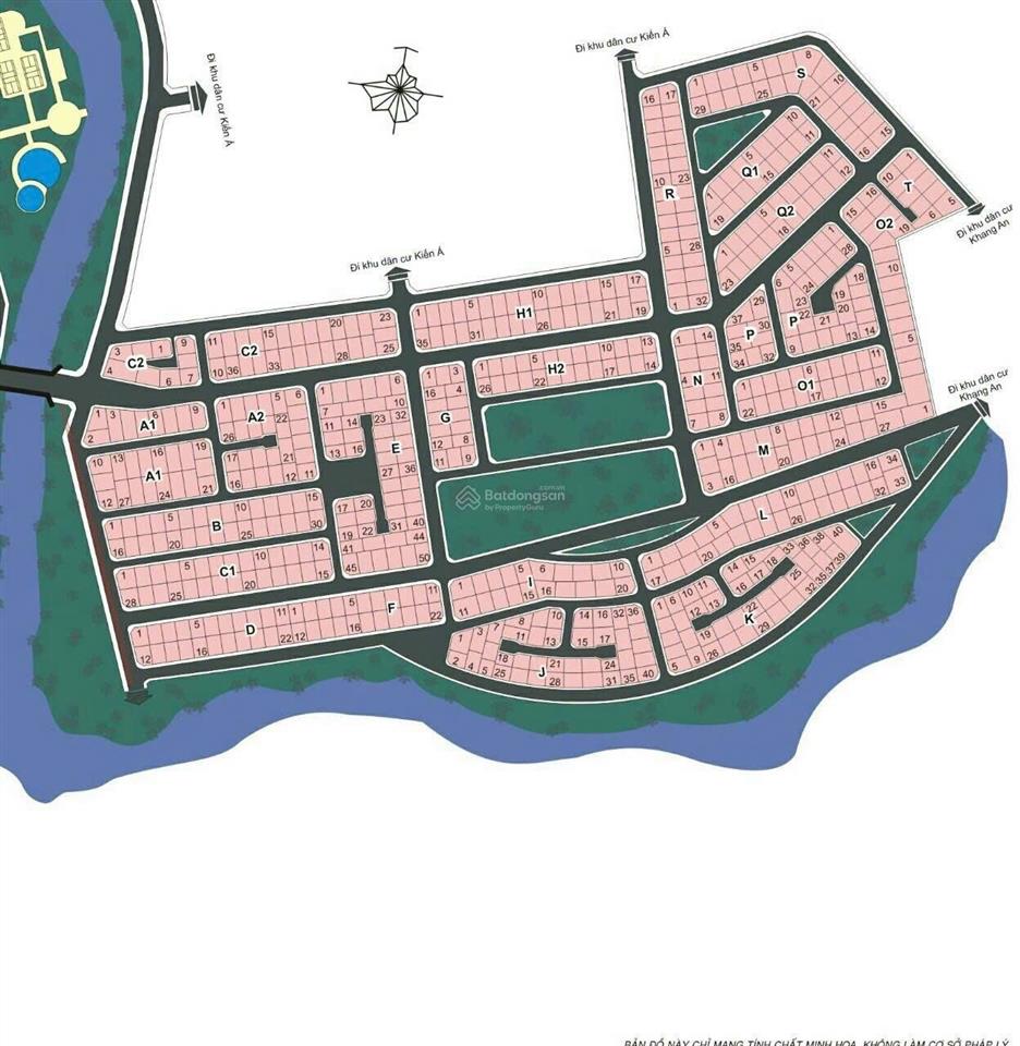 Bán lô góc 2 mặt tiền đường 50 phước long b  278m²  gần global city  giá tốt đầu tư