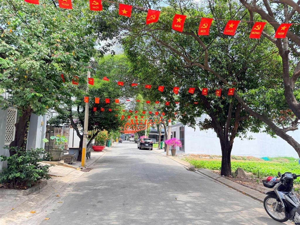 Bán gấp nền biệt thự ngay him lam phú an, trung tâm thủ đức khu kín an ninh 24/24