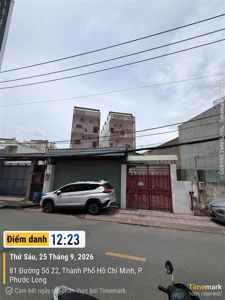 Bán 2 toà căn hộ dịch vụ mặt tiền đường số 22 p.phước long b quận 9( cách vành đai 2 200m )